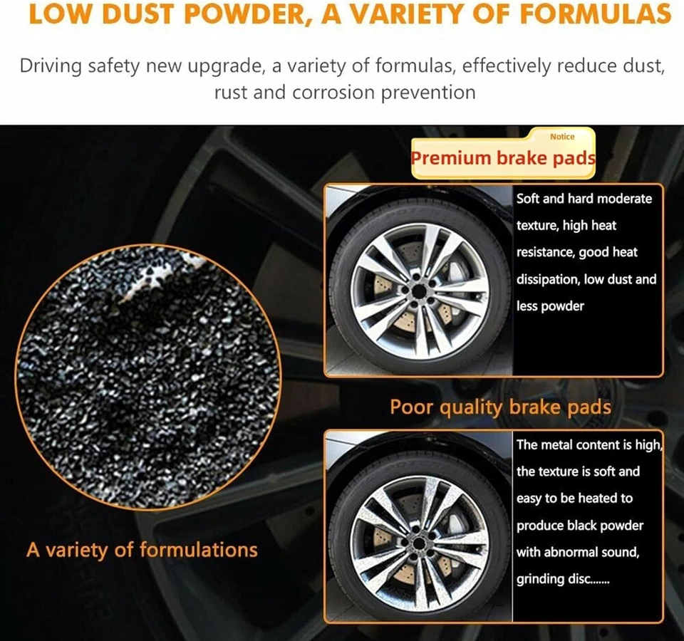 Zapatas de freno traseras de cerámica con 10 pulgadas para FORD RANGER MAZDA B2300 B2500 B3000 B4000 Foto 4 de 4