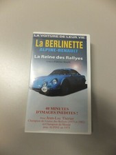 Alpine la Berlinette  Alpine Renaul VHS Kassette     sehr selten ( A110 )