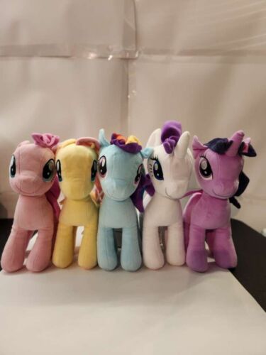 Lot Of 5 My Little Pony Plush Stuffed Animal Toy Hasbro Fast Shipping
