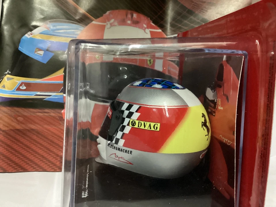 Caschi piloti  Ferrari MICHAEL SCHUMACHER GP GIAPPONE 1998  1:5, nuovo in teca - Immagine 4 di 4
