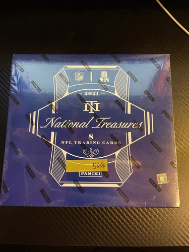 2021 National Treasures Football Hobby Box Factory Sealed NEW Trevor Lawrence
