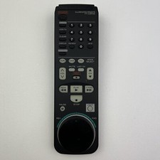 Genuine Hitachi Illuminated Remote Control VT-RM613A Black Tested and Works