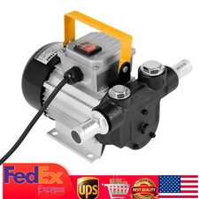 110V Motor Oil Fuel Fluid Extractor Electric Transfer Pump Self Priming