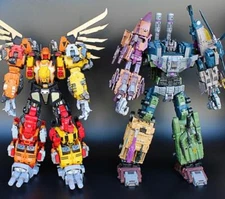 JINBAO Bruticus Warbotron & PREDAKING Feral Rex Oversized Transform Figure  