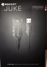 ROCCAT Juke Virtual 7.1 Plus USB Stereo Soundcard Adapter for Gaming Headphones