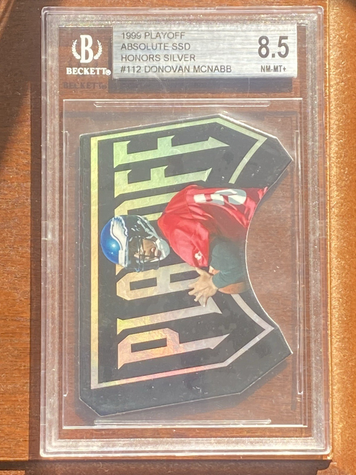 Playoff 1999 Absolute SSD Honors Silver Donovan McNabb AH112 BGS 8.5 /100