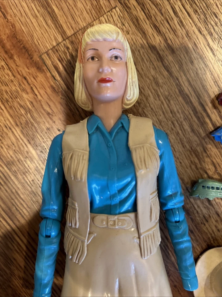 Figuras de acción vintage de Marx "Lo mejor del oeste", Jane/Jamie West años 60 Foto 2 de 4