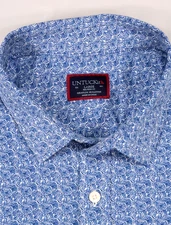 UNTUCKIT MONDELLO RELAXED PERFORMANCE LARGE STRETCH SHORT SLEEVE SHIRT CITRUS SS