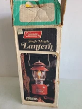 Coleman 200A Lantern Box Only Decent Condition All Flaps Intact 200A195 8/979