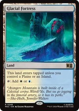 Glacial Fortress MTG R 248 Commander: Marvel Super Heroes MSC NM