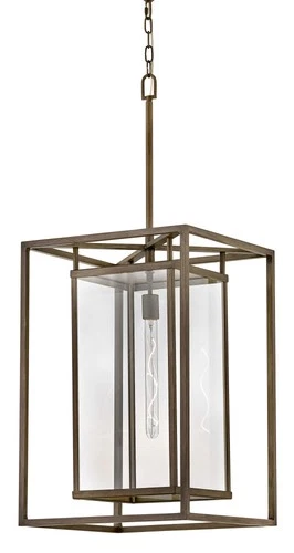 Hinkley Lighting 2592-LL Max 1 Light 17"W Open Air Outdoor - Bronze - Picture 1 of 6