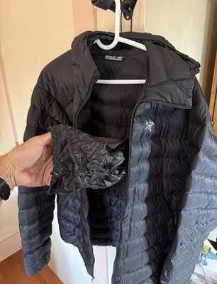 ARC'TERYX Cerium LT Goose Down Hoody Puffer Men's XL Black Jacket MSRP $495 Nice