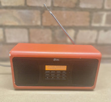 ONN E60000R DAB/FM Red Portable Radio