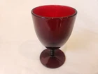 RED RUBY DEPRESSION GLASS - 12 GOBLETS