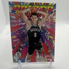 Topps Power Players Egor Demin #PP-18 Brooklyn Nets NBA 2025-26 Rookie Insert
