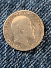 Edward V11 1910 Sixpence Coin