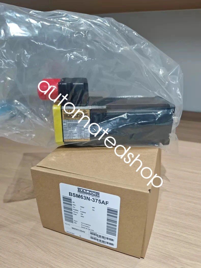 1PC NEW BALDOR BSM63N-375AF Servo motor Shipping DHL or FedEX