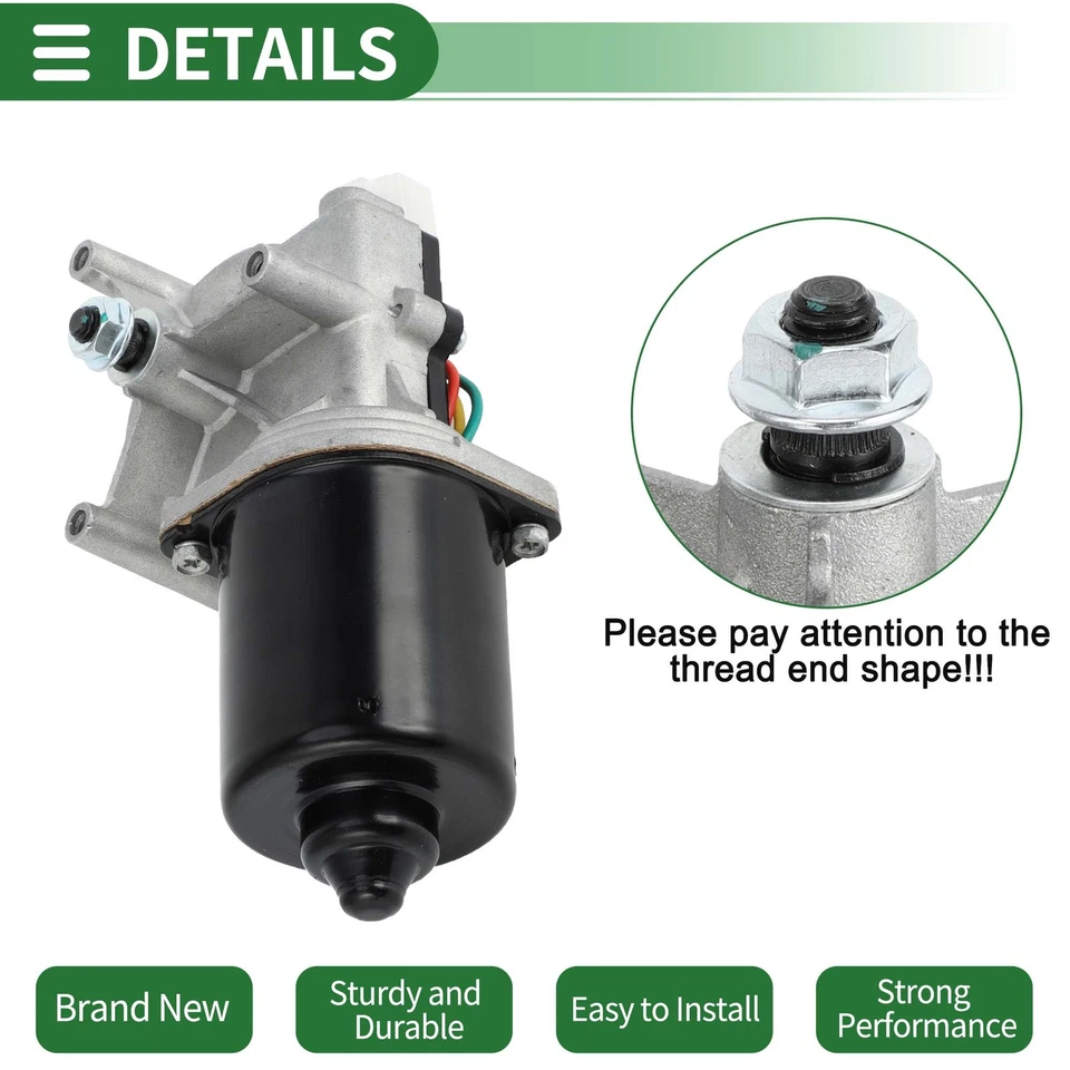 Motor limpiaparabrisas delantero para Mitsubishi Montero 1983-1991 NºMB249196 Foto 4 de 4