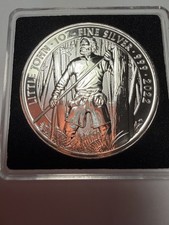 The Royal Mint 2022 Little John £2 1oz Silver Coin 0.999 Fine
