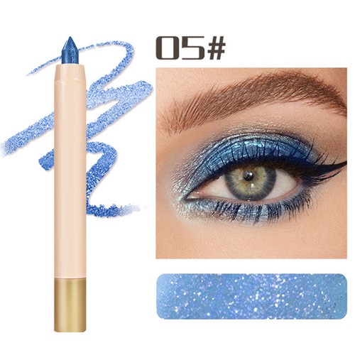 Palo delineador de ojos para mujeres Brillo brillante Sombra de ojos Escenario Actuaciones Moda - Imagen 31 de 35