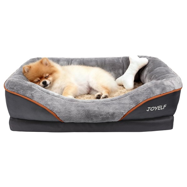 Hundebett Memory Foam OrthopäDisch Waschbar Rutschfest Klein 68X50X15Cm-image