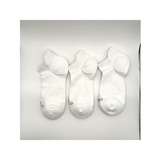 3 Pairs Alo Unisex Performance Tab Socks M/L fits sizes 8   11 White