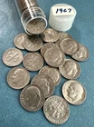 1967-P ROOSEVELT DIME ROLL NICE COINS  ***** TAKE A LQQK ***** #1