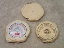 Vintage Damascus Steel Music Wire Lot of 3 Ro...