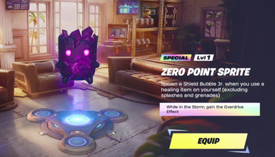 Fortnite Cube Zero Point Sprite (You Get To Keep)