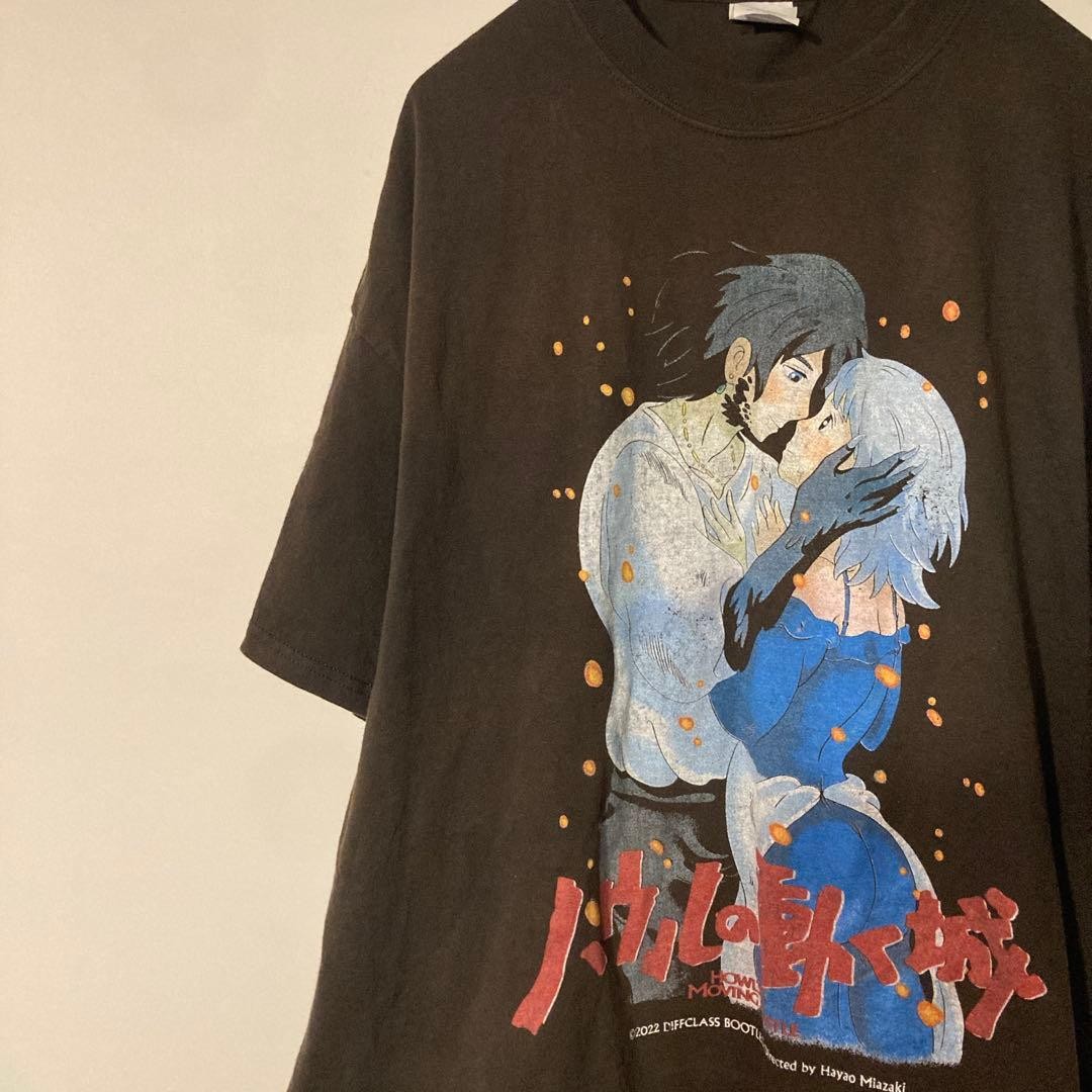 Howl s Moving Castle Ghibli Movie T-shirt Y2K Anime Manga Vintage Secondhand Pri