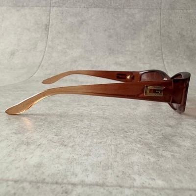 GUCCI Men's Brown Sunglasses with Logo and Gold Hardware GG2456/S