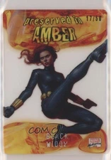 2022 Marvel Masterpieces Preserved in Amber Plexiglass 17/50 Black Widow ob9