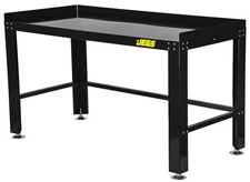 JEGS 81440 Heavy-Duty Work Bench 1600 lb. Capacity 59.50 in. x 27.50 in. Bench T