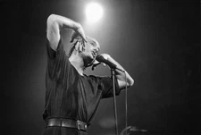 English Musician Steve Harley Performs At The Paradiso 1989 Old Music Photo 1