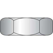 10-32 Hex Nut with External Tooth LW Zinc 100/Pack - KEPFI-100-100T Titan