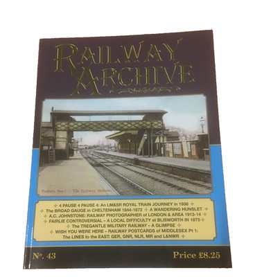 Vintage Eisenbahn Zugbuch Eisenbahnarchiv Nr 43 Lokomotive Eisenbahn Straße