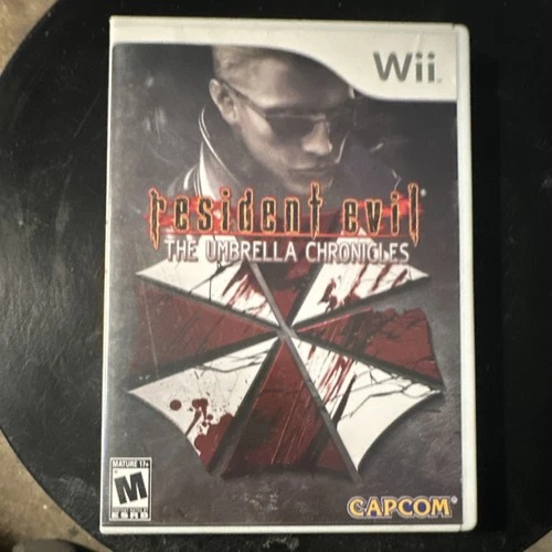Resident Evil The Umbrella Chronicles Nintendo Wii Capcom 2007 Manual Included