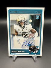 TRAVIS HUNTER Jaguars 2025 Score Football rookie AUTO Autograph RC #20