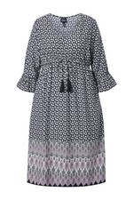 Ulla Popken Damen große Größen Midikleid T...