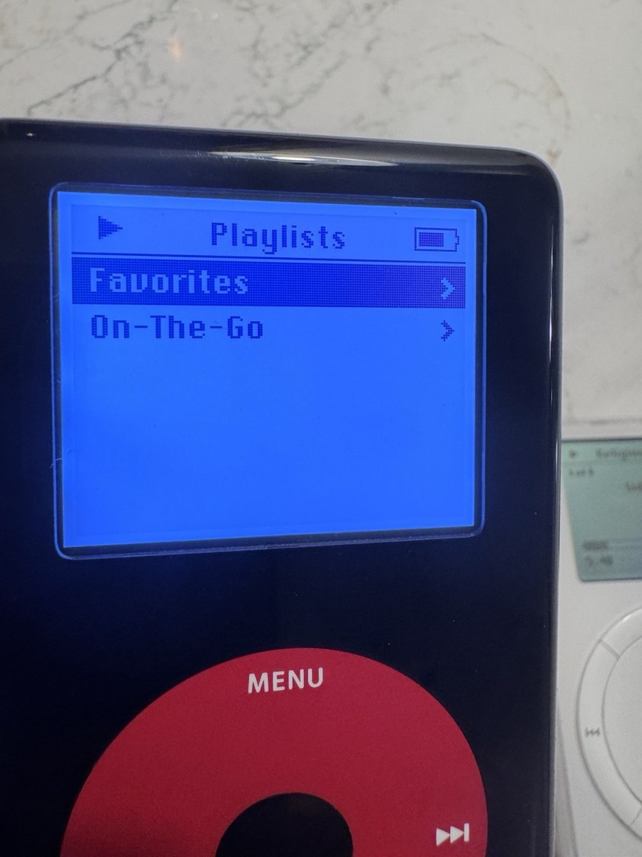 Apple iPod Classic 20GB 4th Generation U2 Special Edition Black