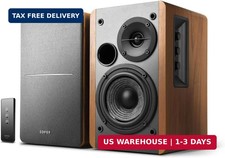 Edifier R1280T Powered Bookshelf Speakers - 2.0 Active Near Field Studio Monitor