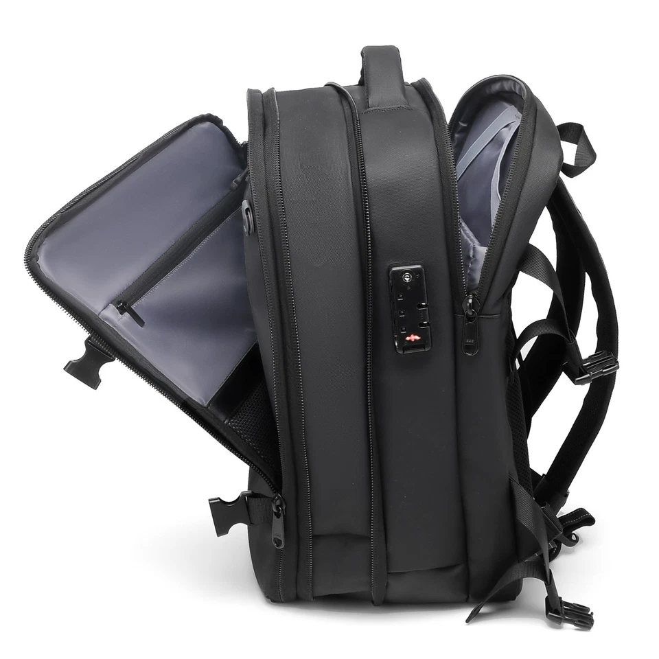 VenturePack Vacuum Travel Backpack – Large Cabin Bag (Fits 17” Laptop) With Pump - Image 2 of 4