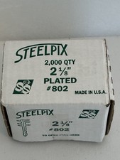   Steelpix PlatedSteel Picks2-1/8" IndustrialFasteners OpenBox Approx Box 208