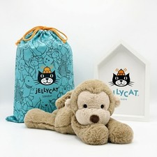 New Jellycat Smudge Monkey Medium Tags + Dust Bag Plush Christmas Birthday Gift