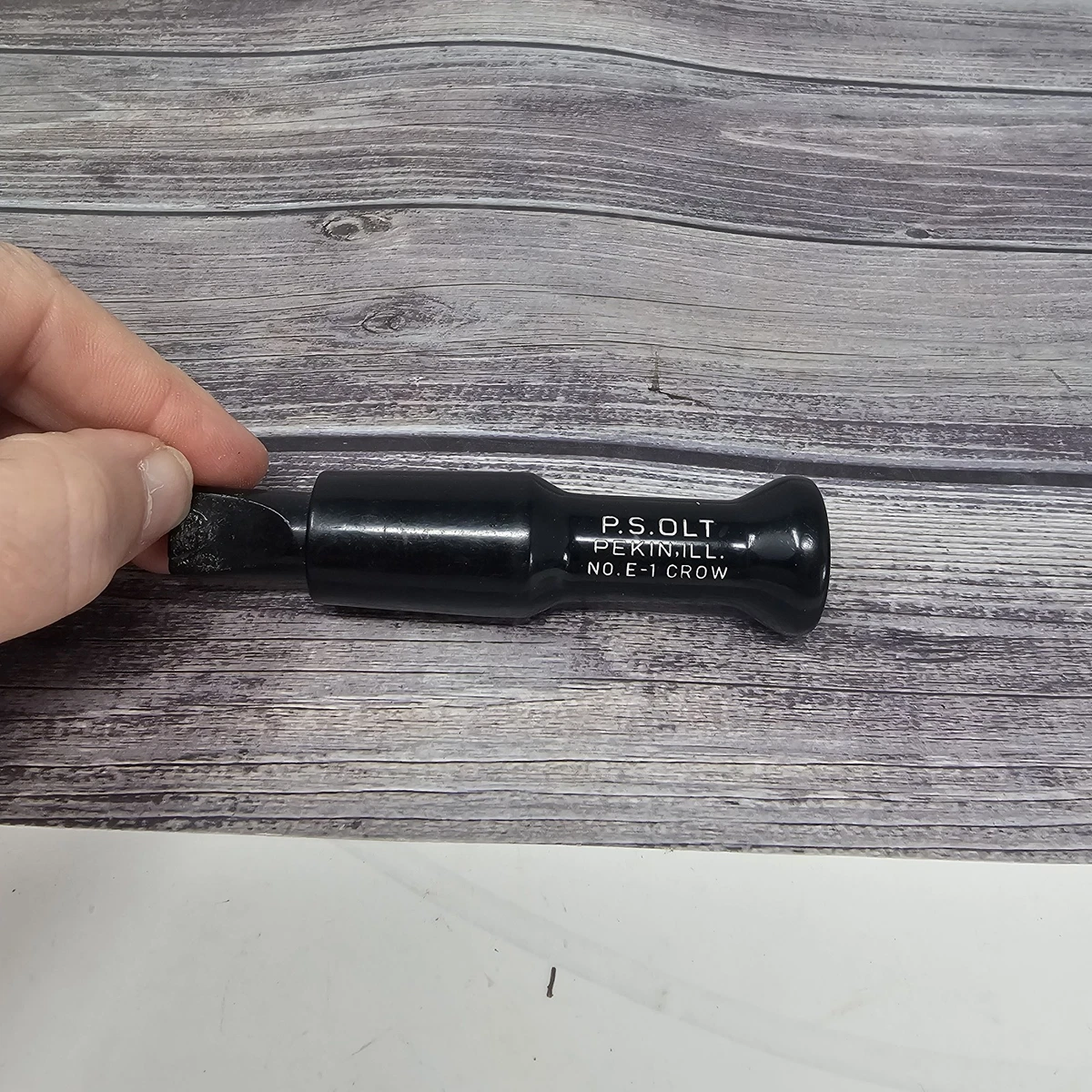 Appeau Vintage PS Olt Fox Coyote Call - T-20 Pekin Illinois - Chasse Prédateur