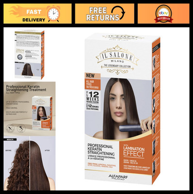 Keratin Hair Treatment Kit - Lamination Effect, Anti-Frizz, Smoothing & Heat Pro