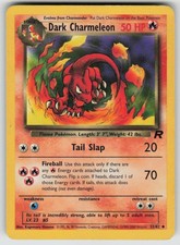 Dark Charmeleon Unlimited 32/82 Uncommon Team Rocket Pokemon MP