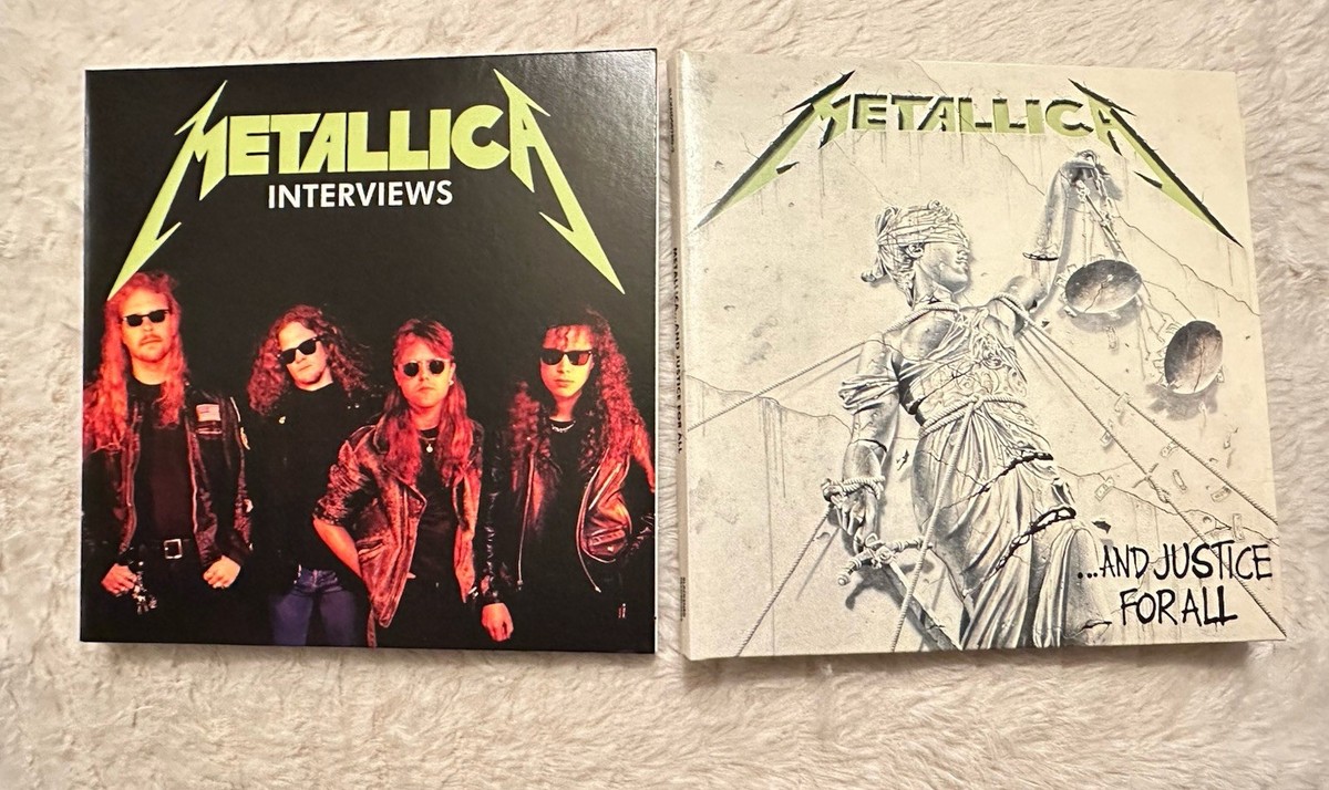 Metallica 2CD “… And Justice For All and INTERVIEWS” - Mint