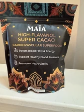 MAIA High-Flavanol Super Cacao Cardiovascular Superfood 7oz. 30 Servings
