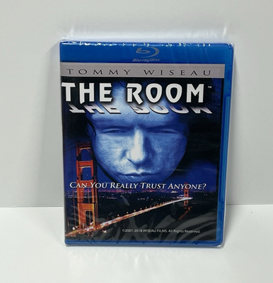 The Room Blu-ray 2001 Official Tommy Wiseau Region Cult Film for